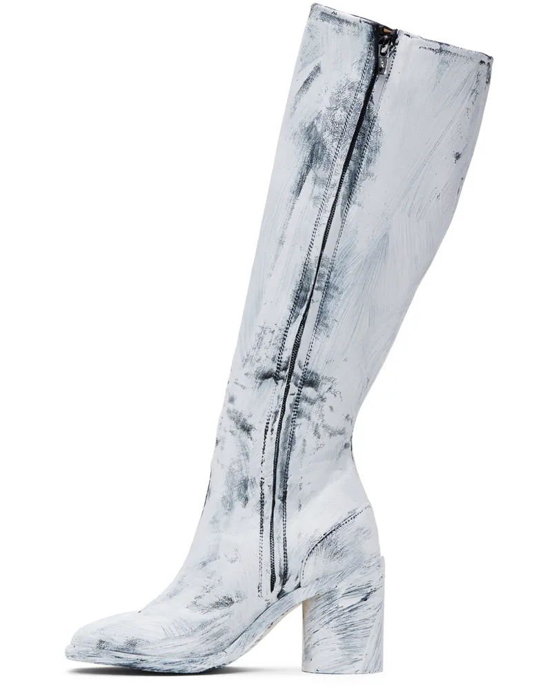 Maison Margiela Tabi Bianchetto Stiefel 60mm | Weiß | FARFETCH DE