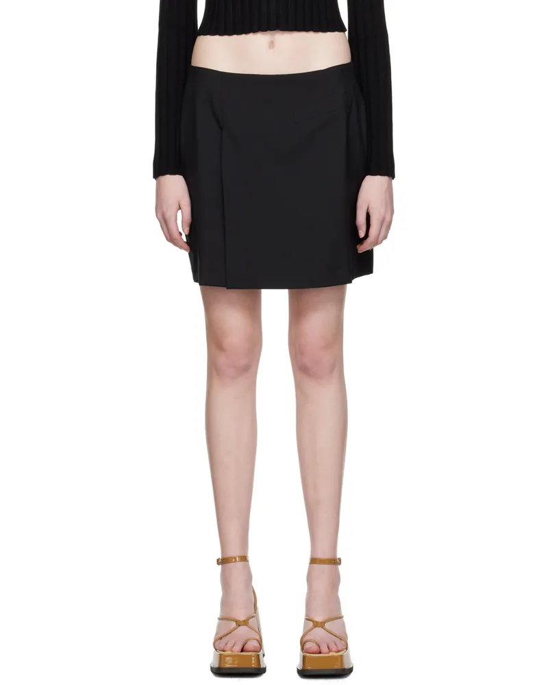 Eytys Black Dawn Miniskirt Coal
