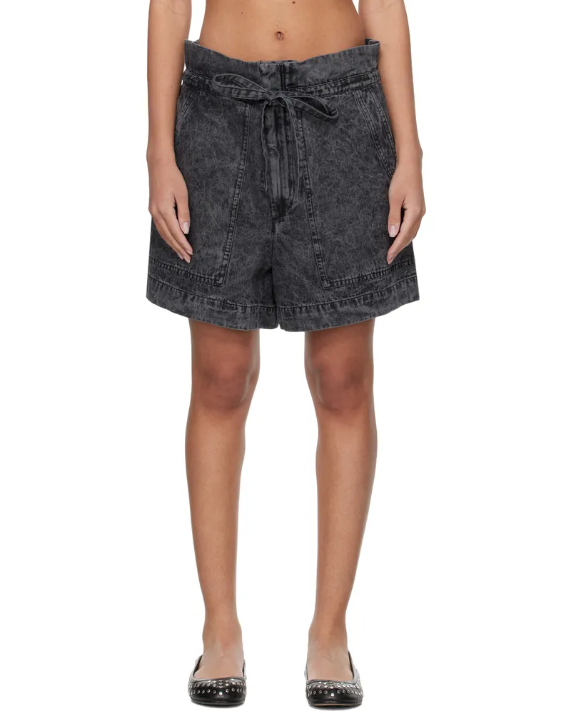 Étoile Isabel Marant Black Ipolyte Shorts 02fk