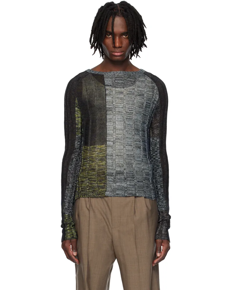 Eckhaus Latta Multicolor Symphony Sweater Cavern