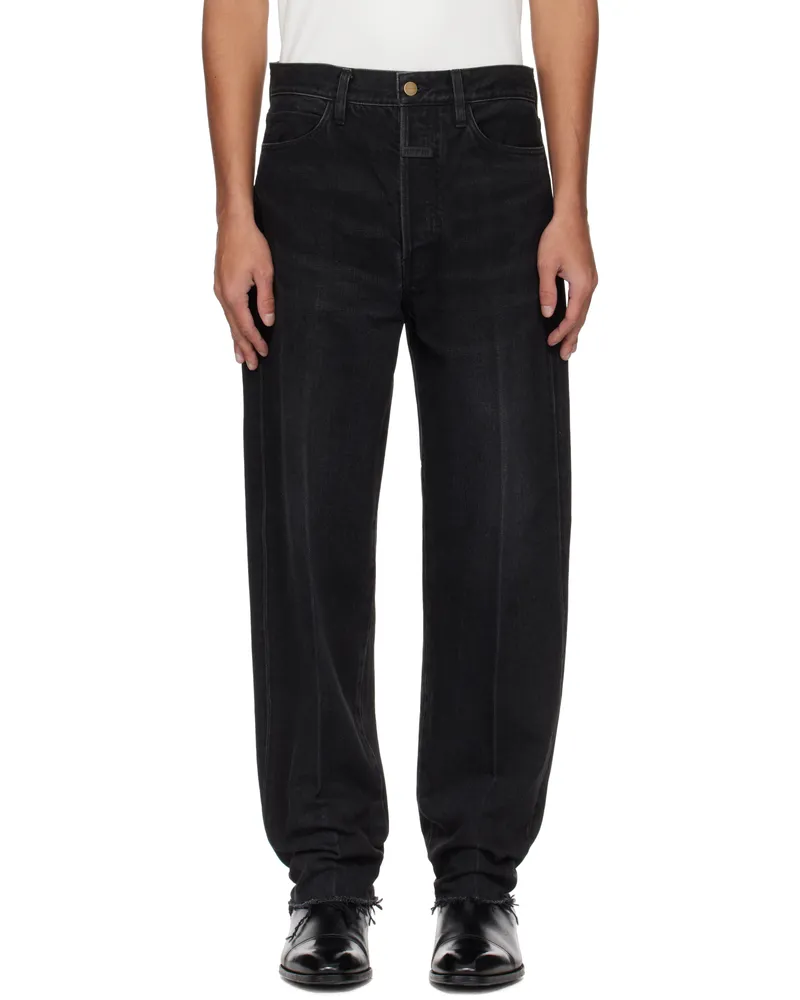 Fear of God Black 80s 5 Pocket Jeans Black