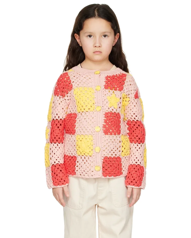 HELMSTEDT SSENSE Exclusive Kids Pink Aninu Cardigan Pink