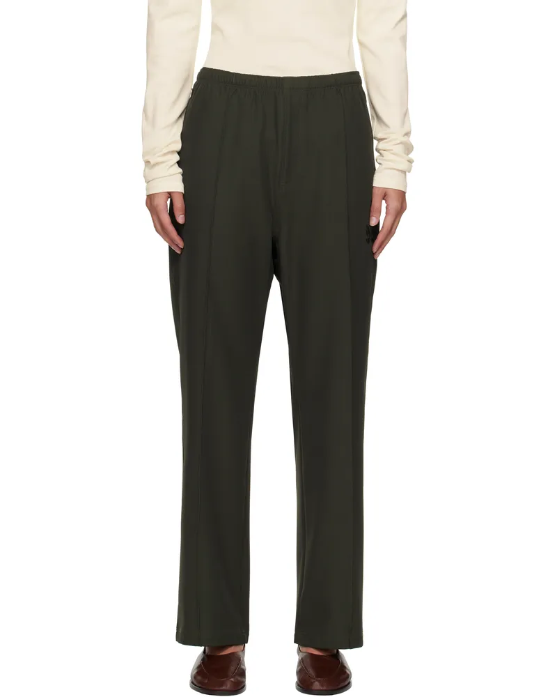 NEEDLES Khaki W.U. Straight Trousers B-green