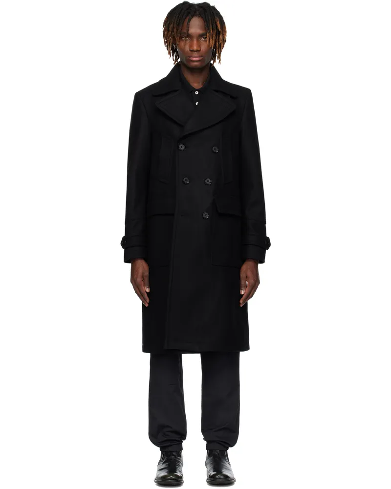 Belstaff Black Milford Coat Black