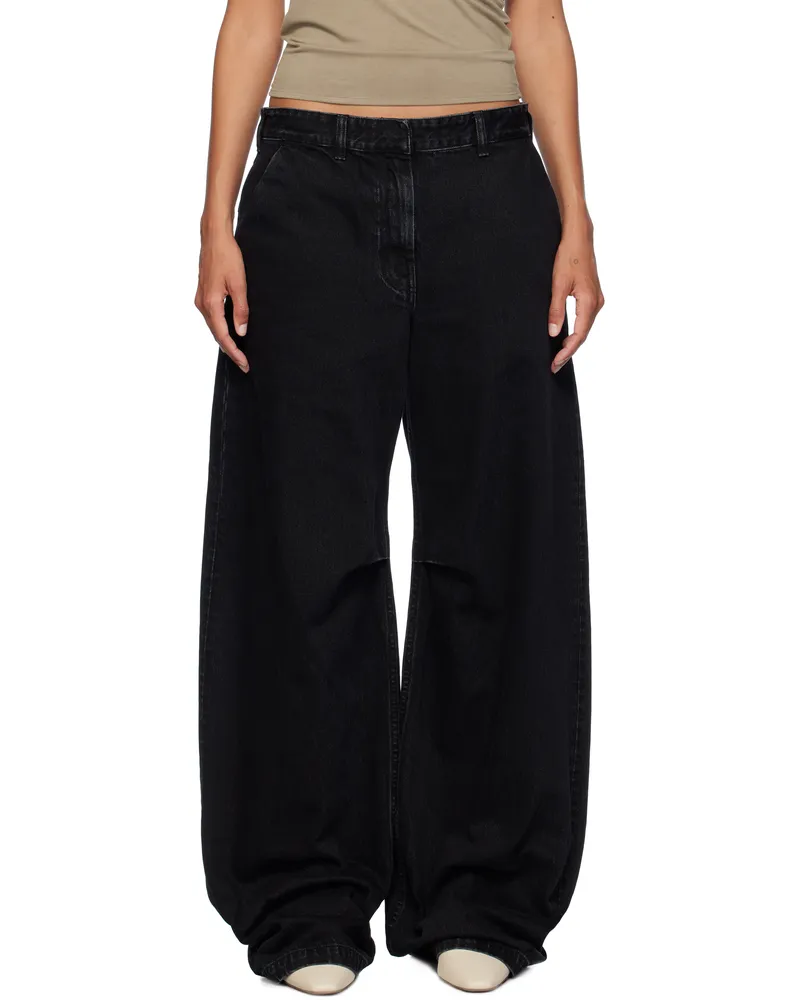 Entire Studios Black Dem Jeans Magnetite