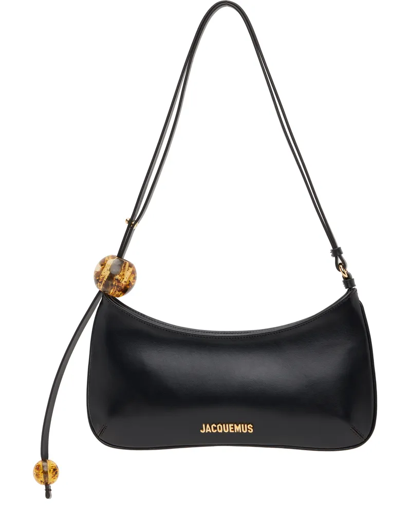 Jacquemus Black Les Classiques 'Le Bisou Perle' Bag 990