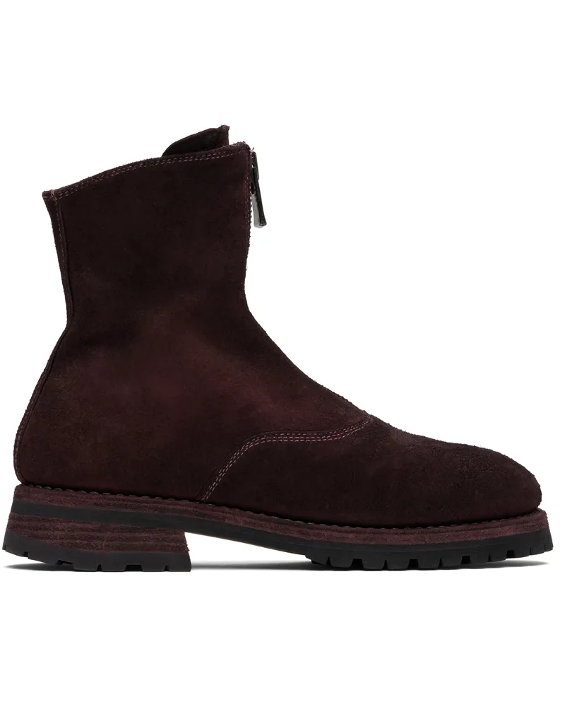 GUIDI Burgundy 210WV Boots Cv23t