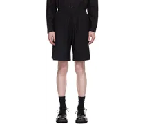Black 'The Diver' Shorts
