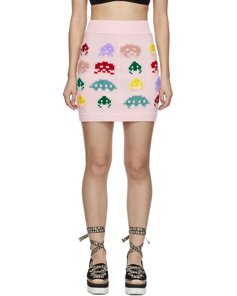 Stella McCartney Pink Gamer Knit Skirt 8491