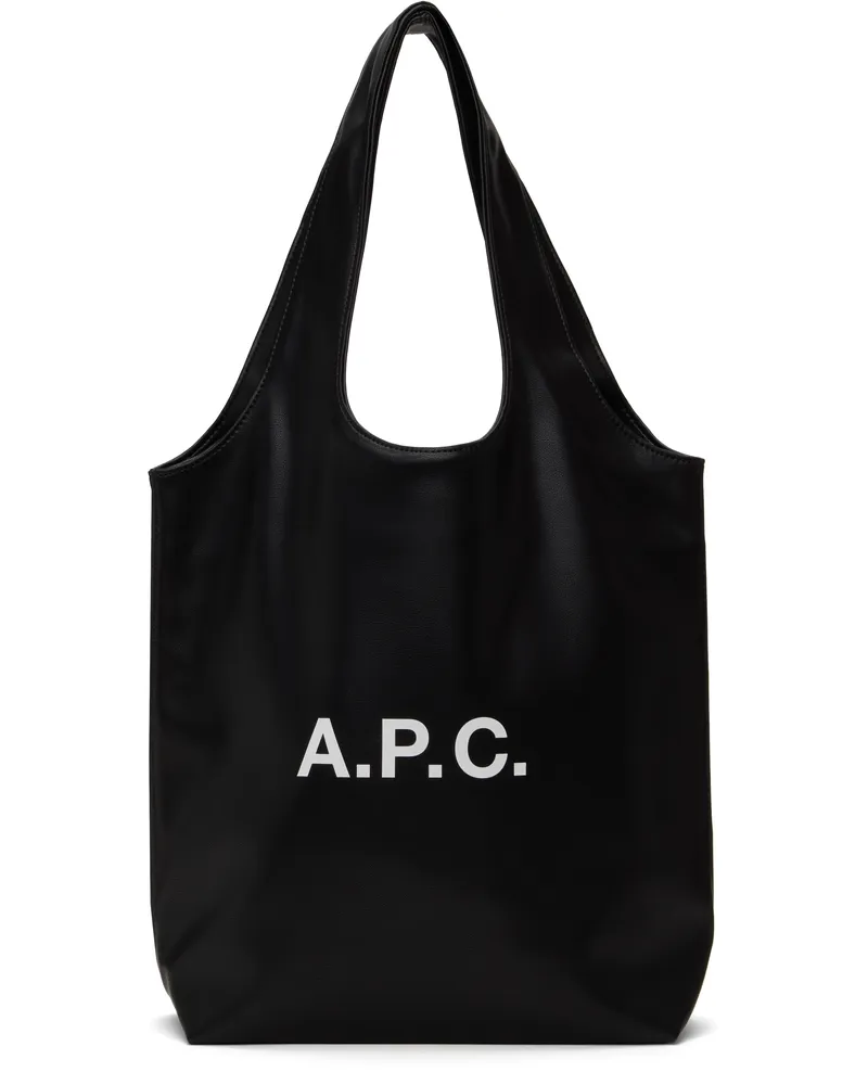 A.P.C. Black Ninon Small Tote Lzz