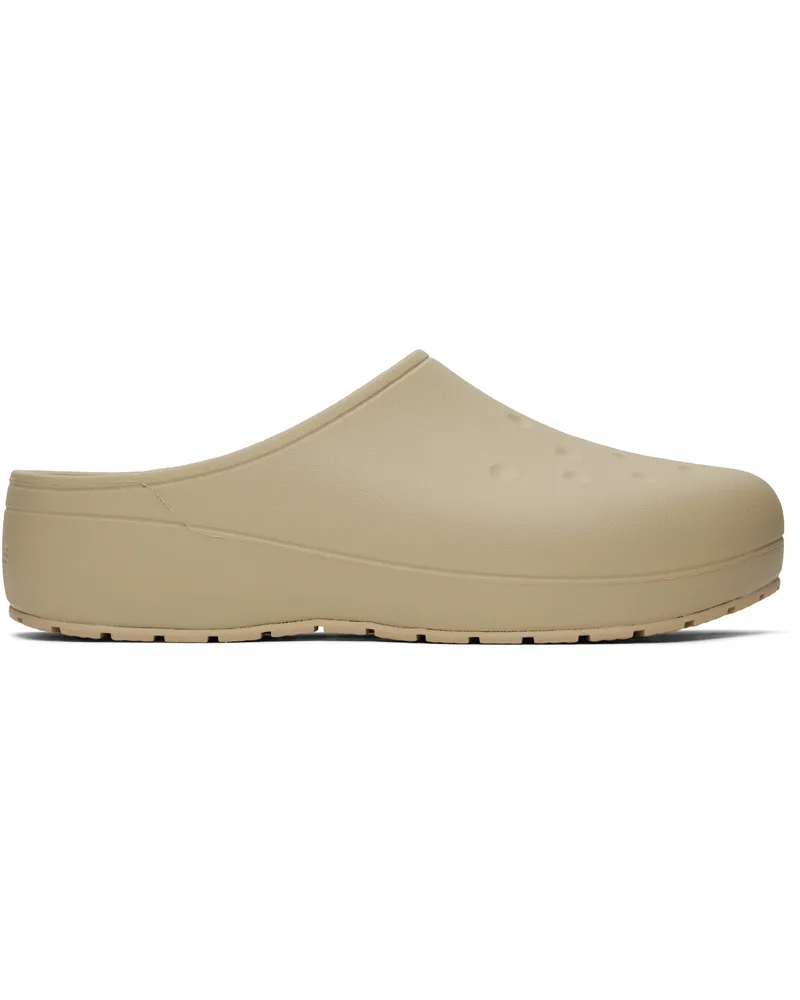 Crocs Beige Classic Quiet Clogs Bark