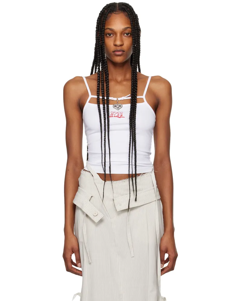 OTTOLINGER White Charmed Tank Top White