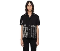 Black May Embroidery Shirt