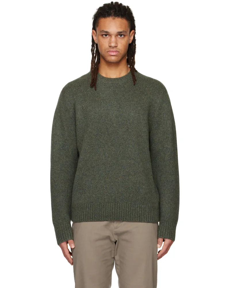 Vince Green Crewneck Sweater Olive