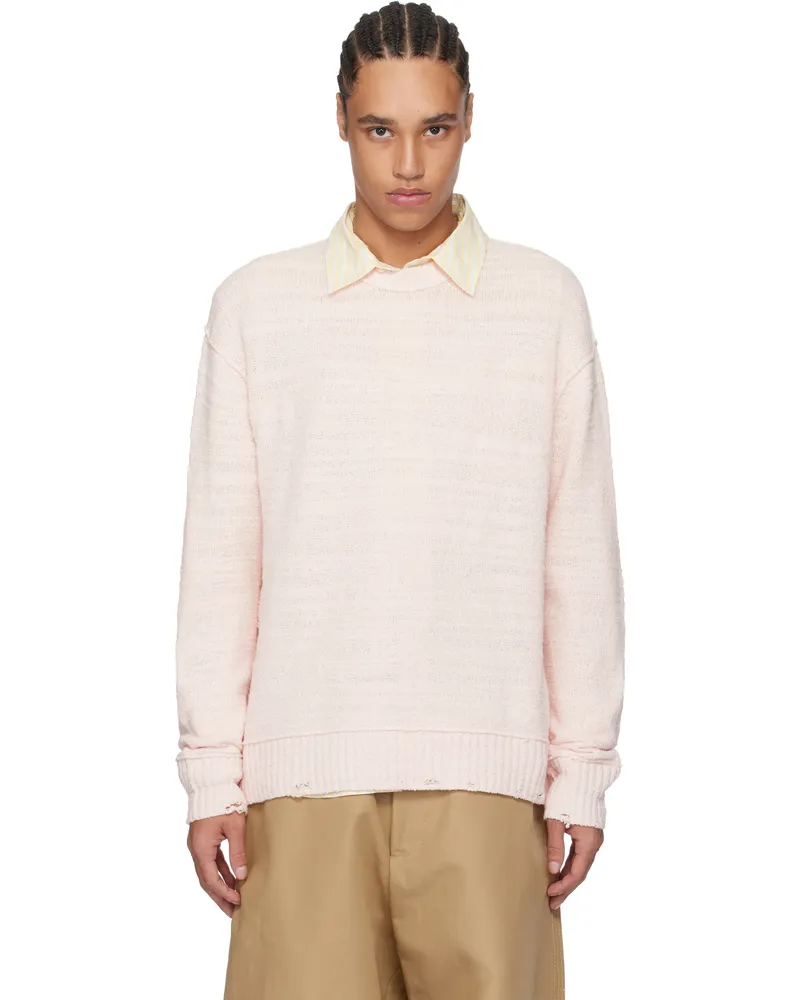 Acne Studios Pink Knit Sweater Dr5