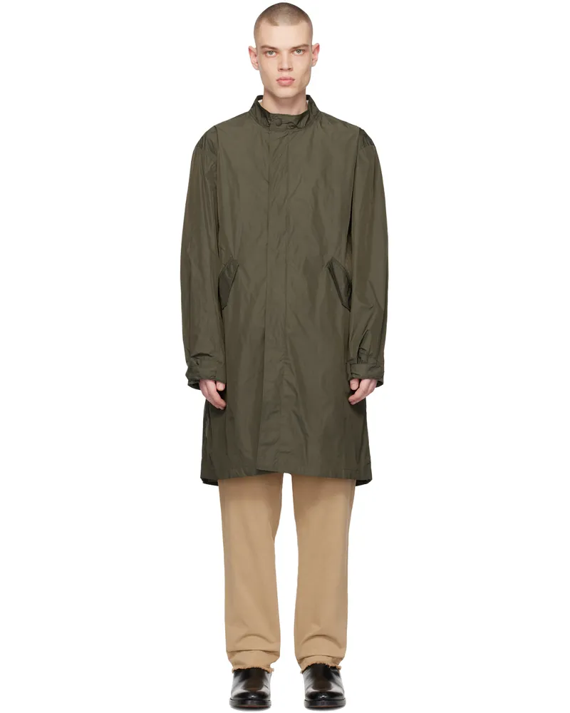 Officine Generale Green Roy Coat Olive