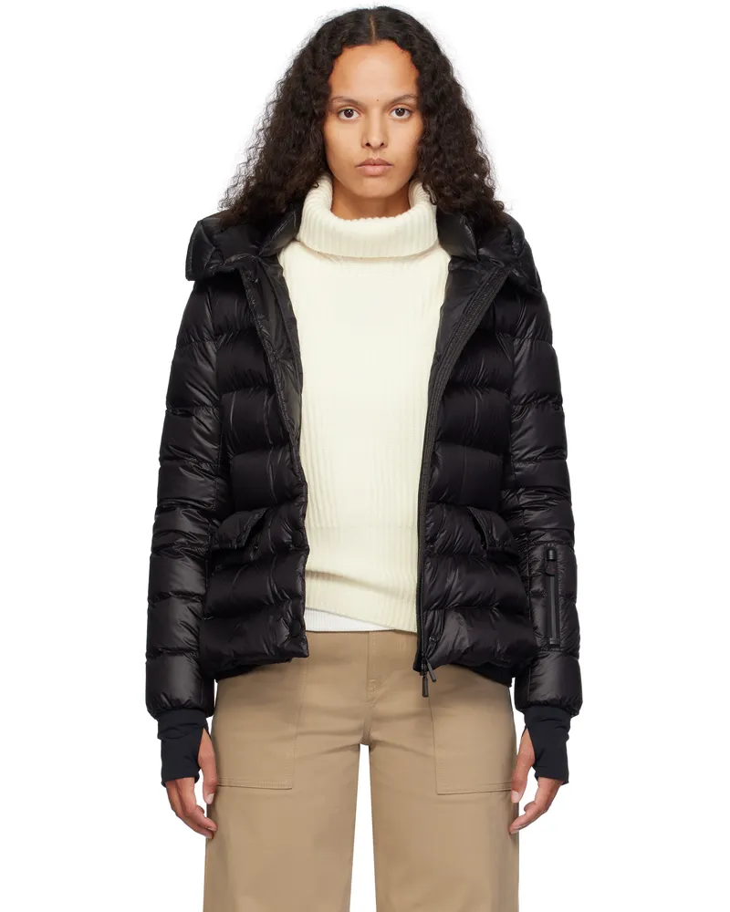 Moncler Black Armoniques Down Jacket 999