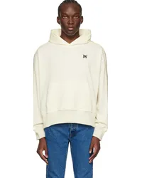 Palm Angels Off-White Monogram Track Hoodie Off