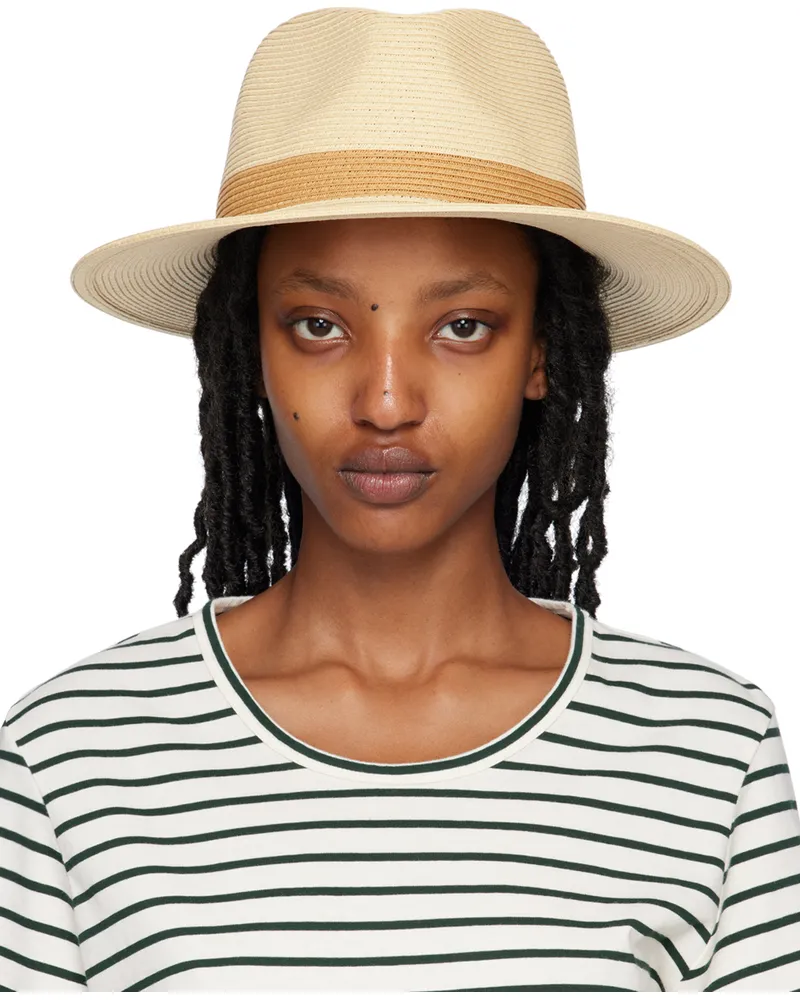 Rag & Bone Beige City Fedora Nat