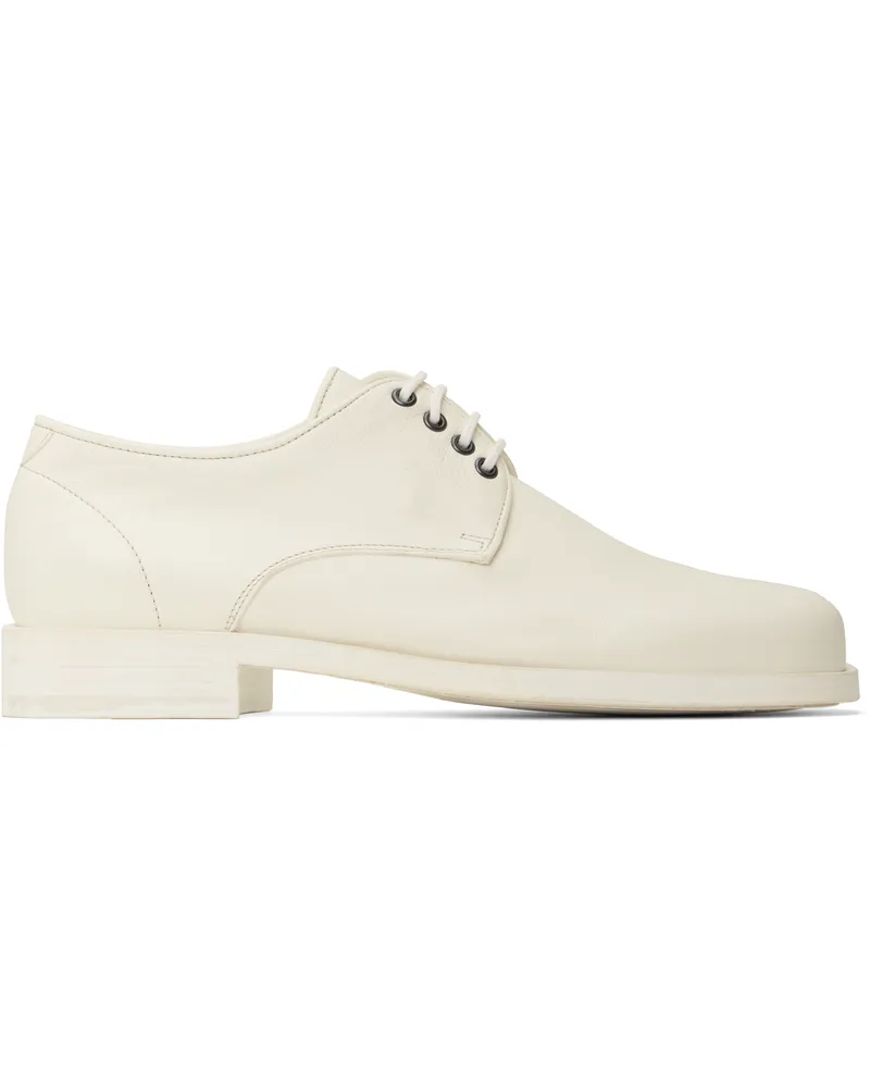 Christophe Lemaire White Anatomic Derbys Wh000