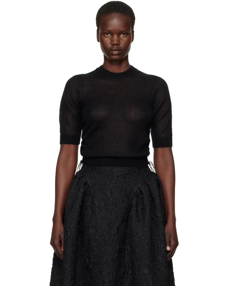 Cecilie Bahnsen Black Videl Sweater Black