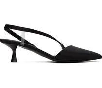 Black Iconic D'Orsay Heels