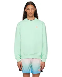 Casablanca Paris Green Arc Colore Sweatshirt L'arc