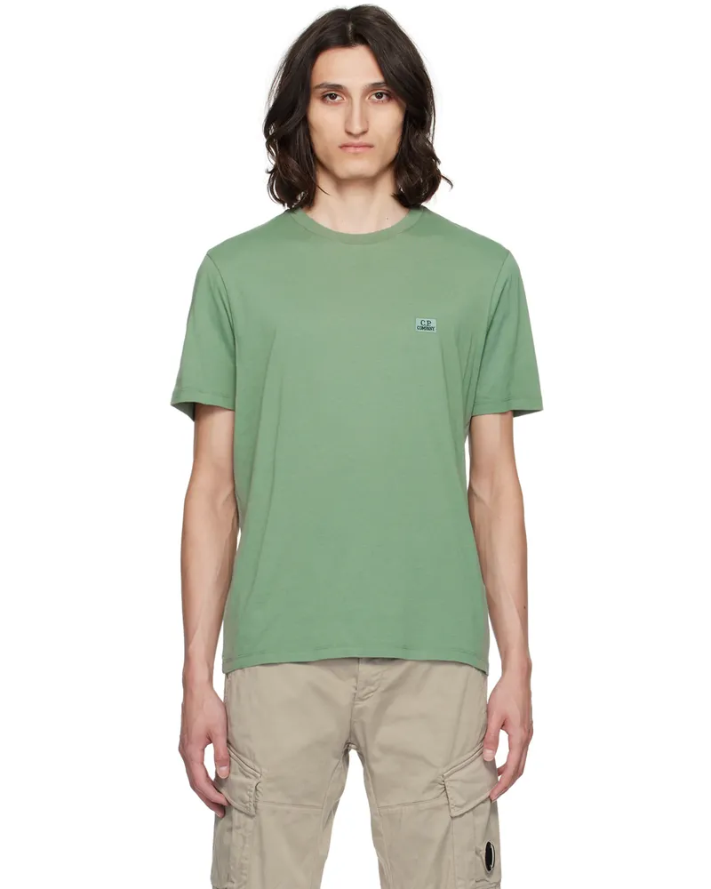C.P. Company Green Patch T-Shirt Green