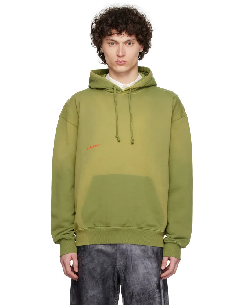 J.W.Anderson Green Logo Hoodie 595