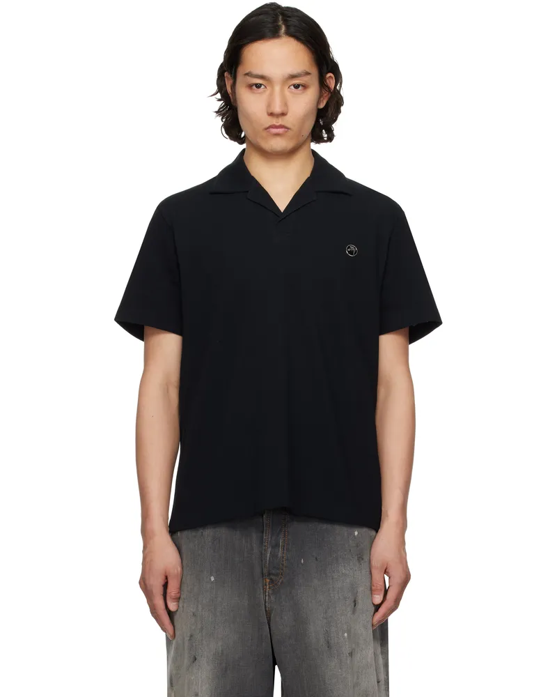 AMBUSH Black Logo Polo Black