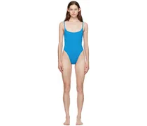 Blue Pipping Thidu Swimsuit