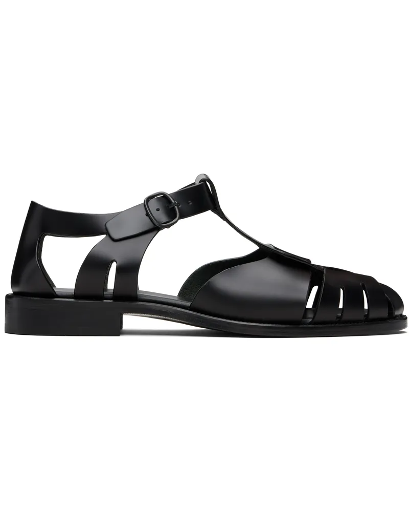 HEREU Black Pesca Sandals Black