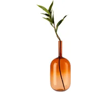 Orange Shoulder Vase