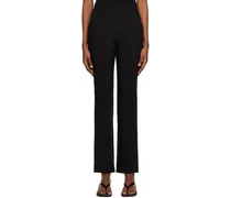 Black Valentina Tailored Trousers