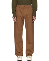 Rag & Bone Brown Fit 4 Trousers Chocolate