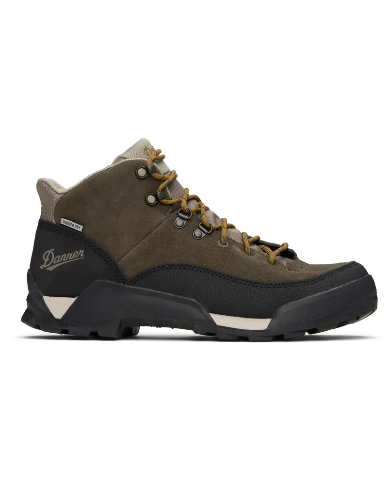 Danner Black & Khaki Panorama Mid Boots Black