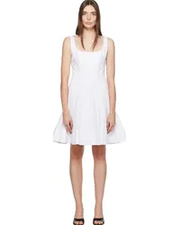 STAUD White Wells Minidress White