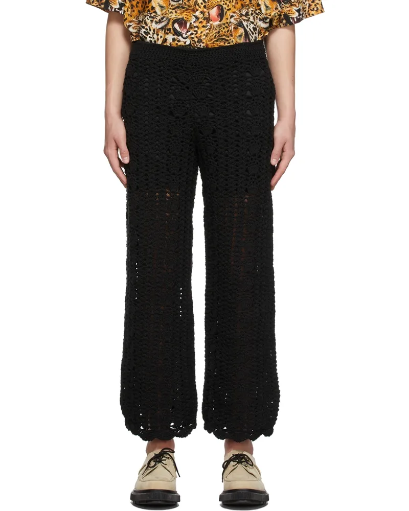 Soulland Black Muse Trousers Black
