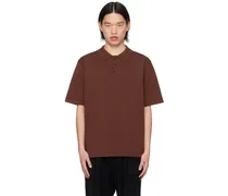 Brown Natural Dyed Polo