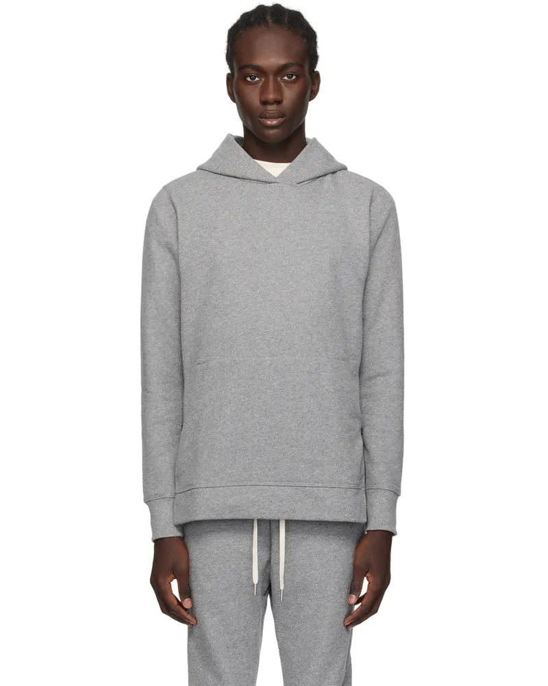 John Elliott + Co Gray Villain Hoodie Dark