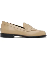 aeyde Beige Oscar Loafers Latte