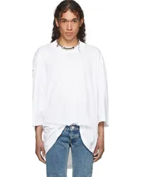 Jean Paul Gaultier White Shayne Oliver Edition T-Shirt 01-white