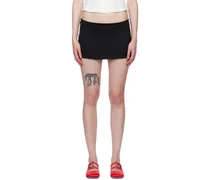 Black Micro Miniskirt
