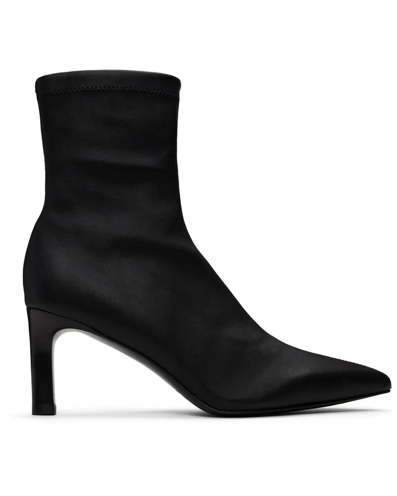 Rag & Bone Black Britt Leather Boots Blk