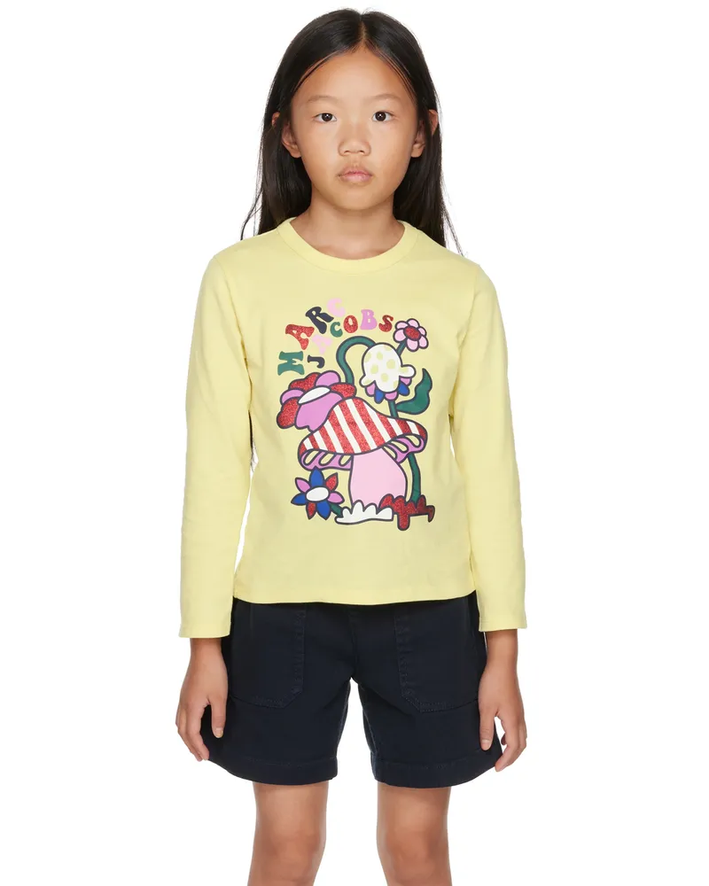 Marc Jacobs Kids Yellow Cosmic Nature T-Shirt 513