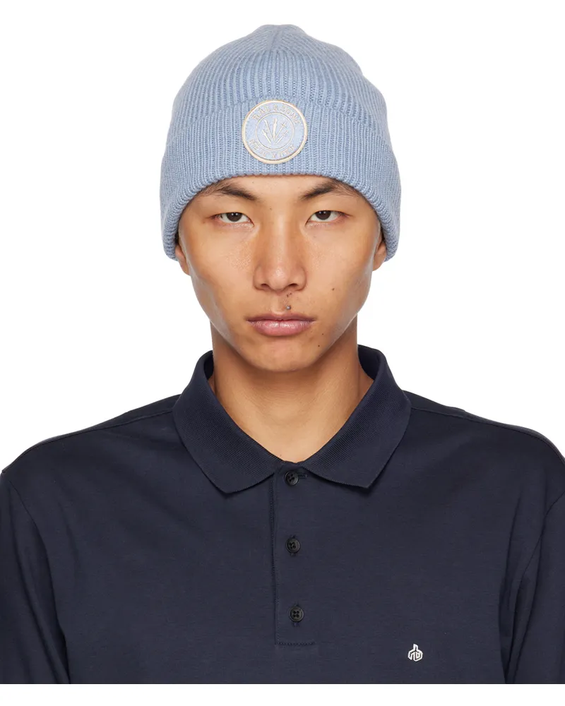 Rag & Bone Blue Charlie Beanie Ltblue