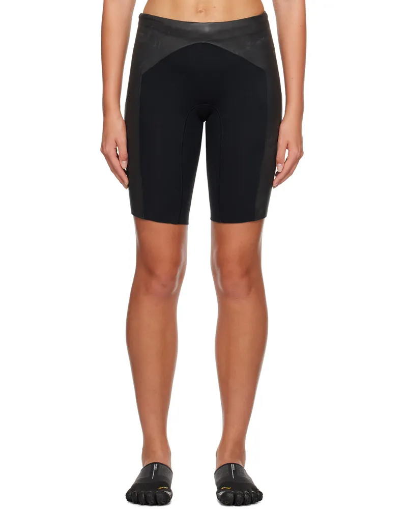 Dion Lee Haydenshapes by Dion Lee SSENSE Exclusive Black & Gray Shorts Black