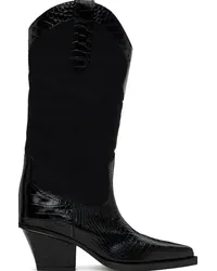 Paris Texas Black Rosario Boots Carbone-black