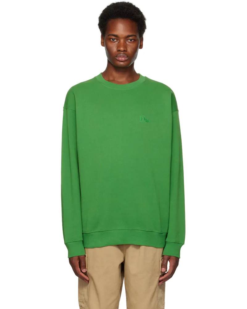 Dime Green Classic Sweatshirt Green