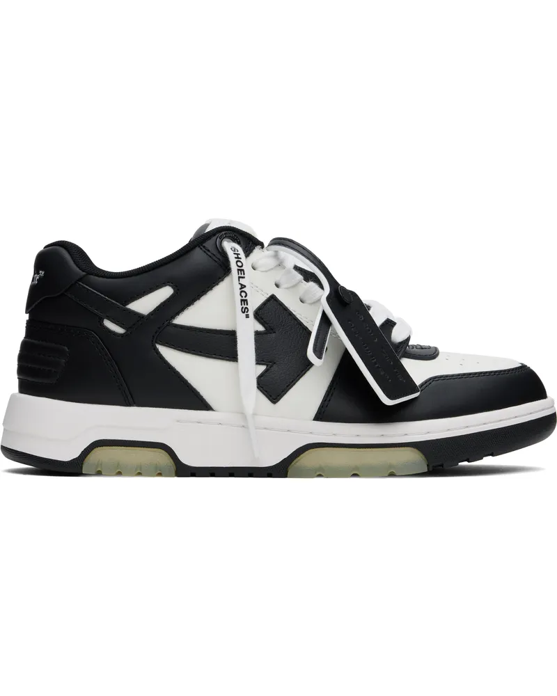 OFF-WHITE White & Black Out Of Office Sneakers White